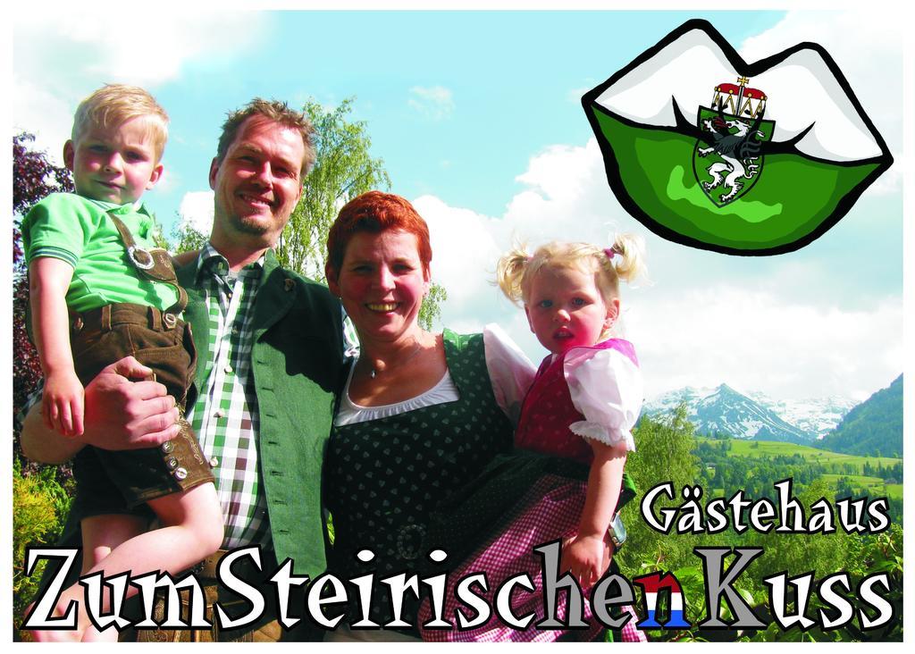 Gaestehaus Zum Steirischen Kuss Aich  Exterior foto